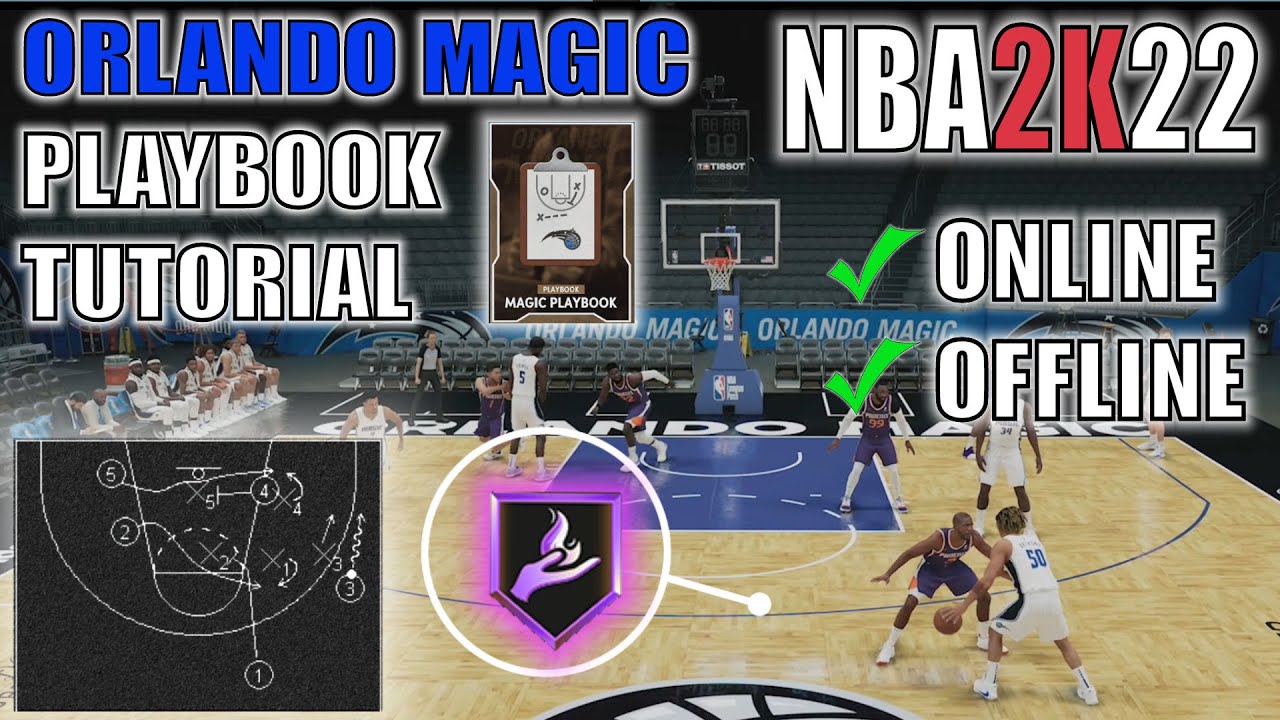 How to Run the ORLANDO MAGIC PLAYBOOK in NBA2k22 (Tutorial)