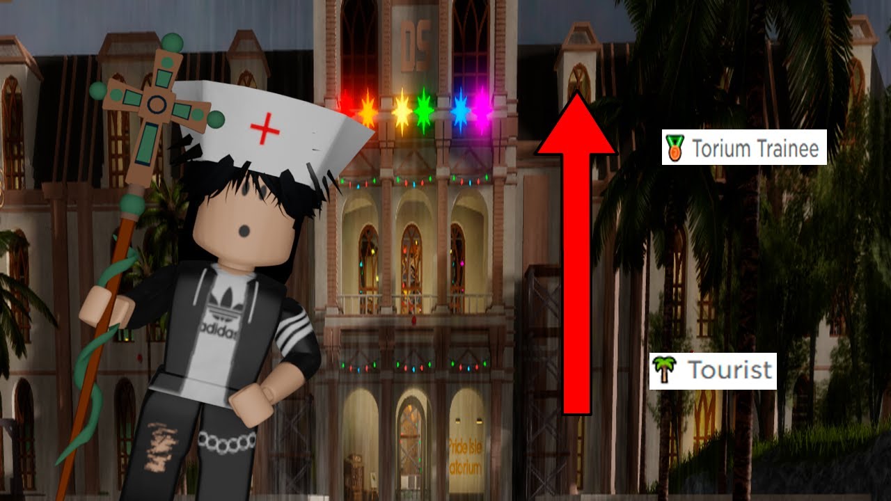 COMO SUBIR DE RANGO EN DE PRIDE ISLE SANATORIUM ROBLOX