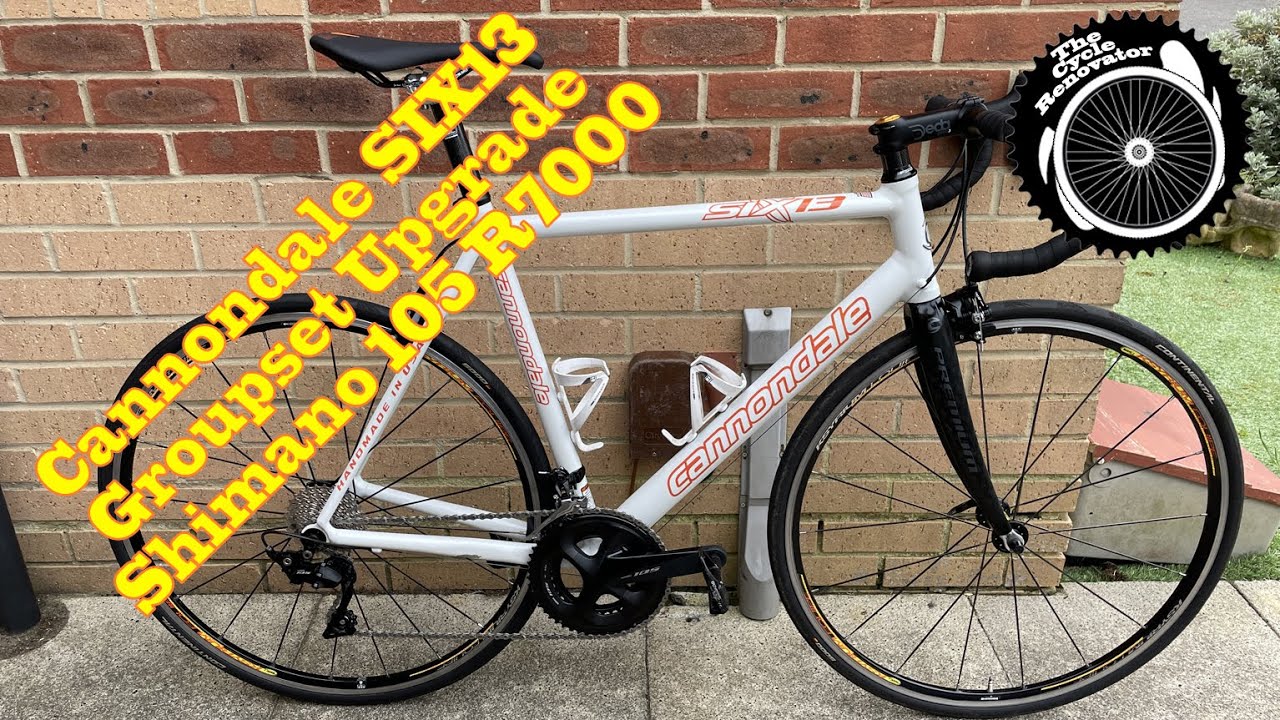 Group set Upgrade Cannondale SIX13 Shimano R7000 105 full detailed  install  - THE CYCLE RENOVATOR