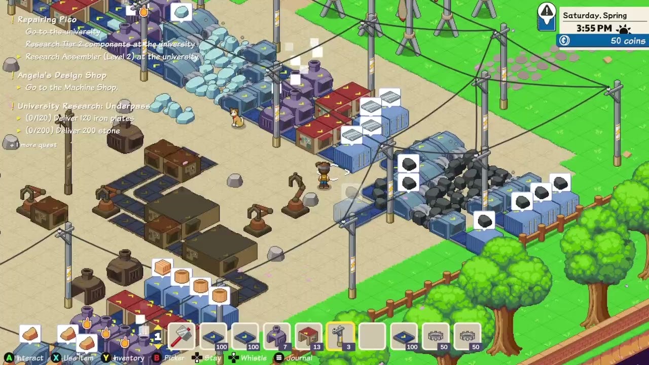 Little Rocket Lab - Day 6 Achievement for Producing Over 7,500 Items in a Single Day