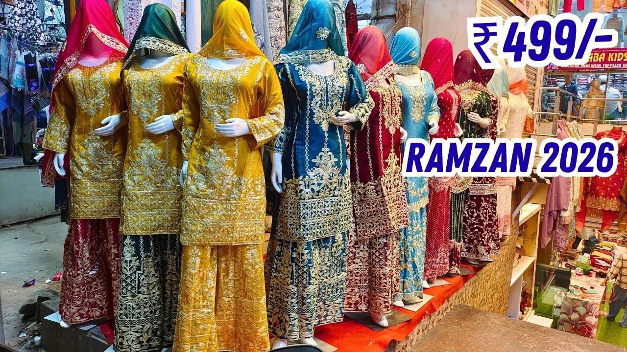 Bridal Partywear Heavy Work Suits 😍 Zubeda Creation Hyderabad Shopping