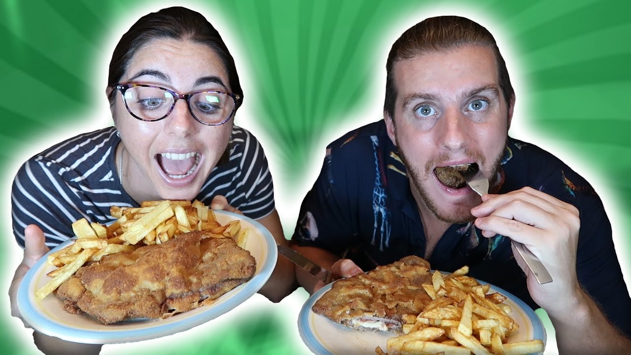 ARGENTINOS PRUEBAN CACHOPO ASTURIANO por PRIMERA VEZ // Argentinos En España