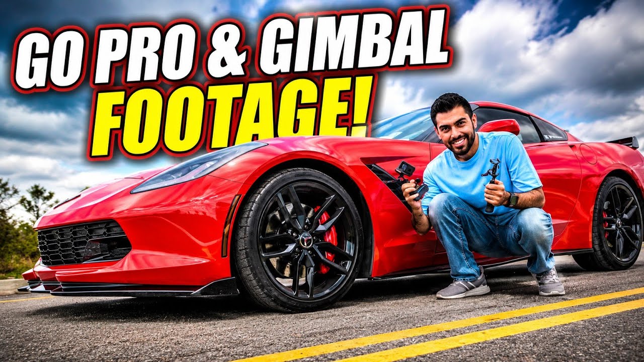TAKING MY C7 CORVETTE Z51 FOR SOME 4K GO PRO & GIMBAL ACTION!
