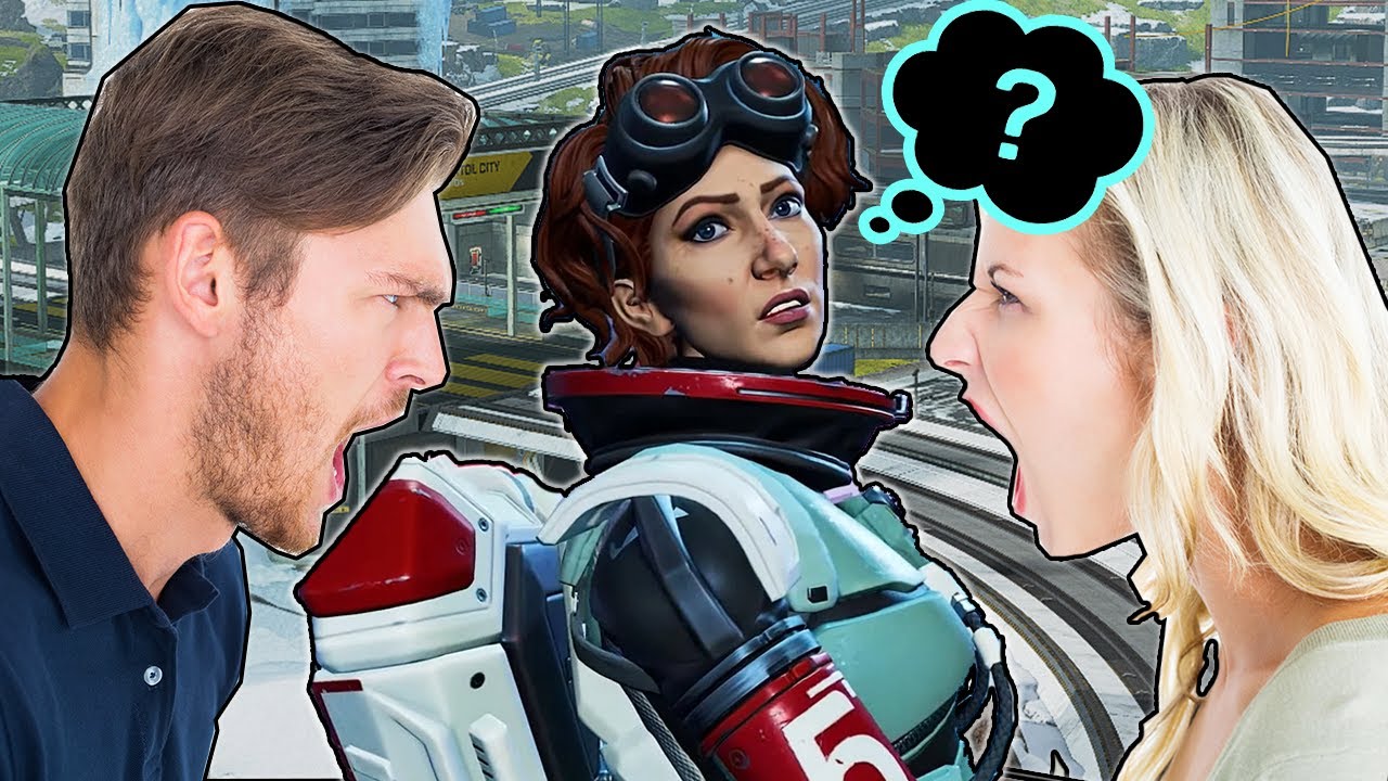 Пара СПОРИТ... ВОТ ЭТО была реакция наших товарищей по команде! (Apex Legends)