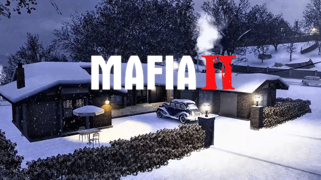 It's 1940s Calm Winter but you live in Empire Bay. Oldies playing in another room. (Mafia 2/Jazz)