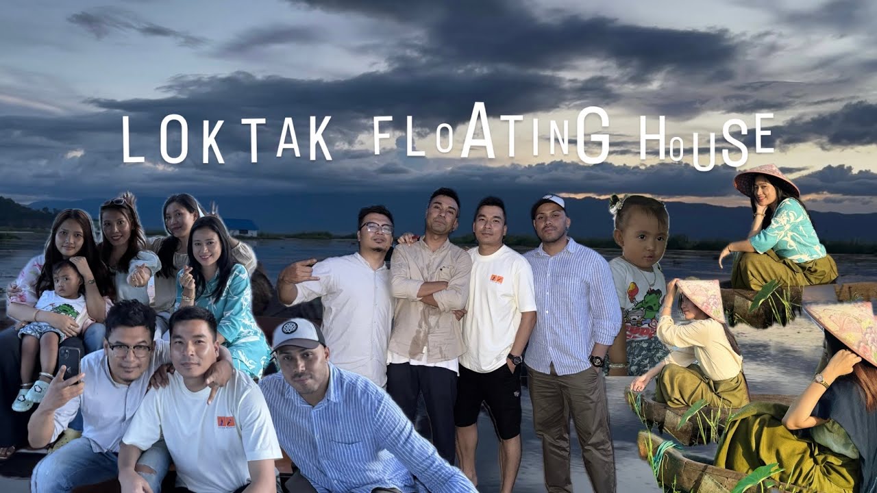 LOKTAK’S UNIQUE FLOATING HOUSE FUN🏠 👫🌿⛴️🎣 || Family & Friends || Moirang || Boatride