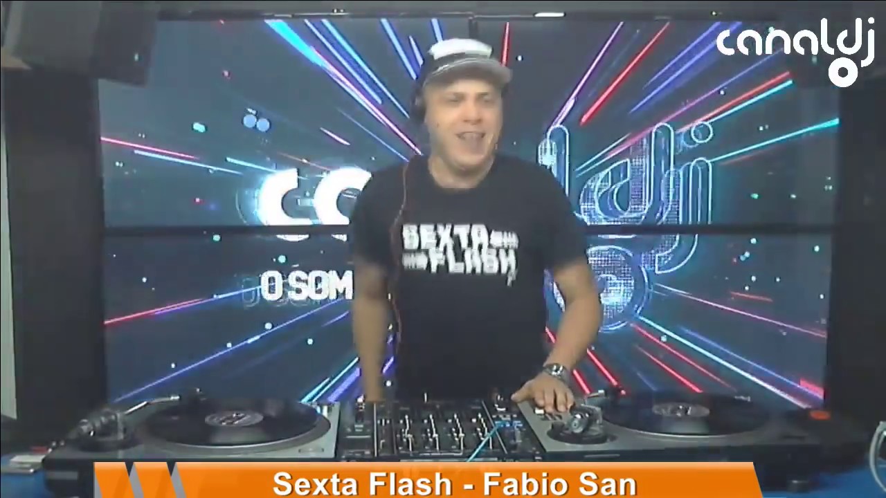 DJ Fabio San - Dance 90/2000 ( Feliz Natal )  Programa Sexta Flash - 20.12.2019