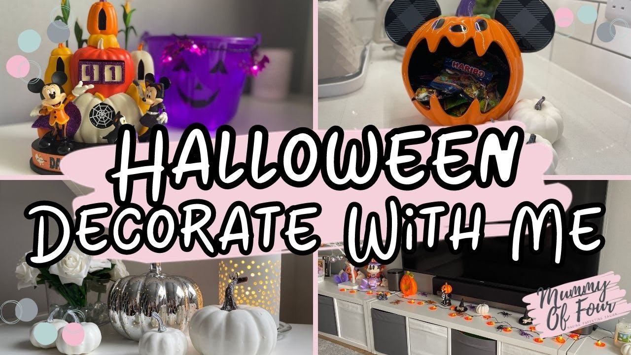 Halloween Haul, Decorate With Me & House Tour Vlog | Autumn Home Decorations | Mummy Of Four UK