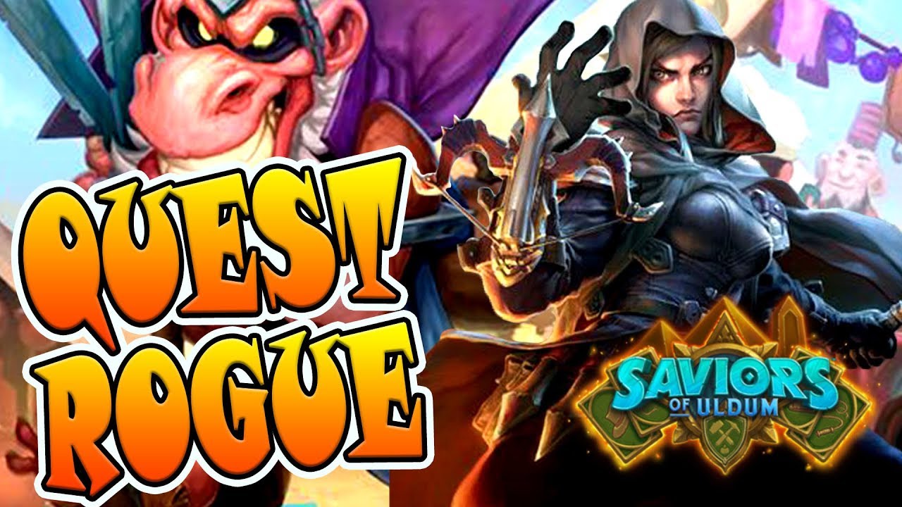 Quest Rogue - Tess is back | Hearthstone | Saviors Of Uldum