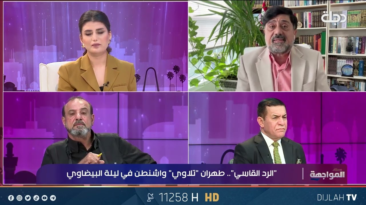 نزار حيدر ينسحب من اللقاء.. والزيدي غاضبا: من المعيب ربط وحدة الساحات بالطاغية صدام