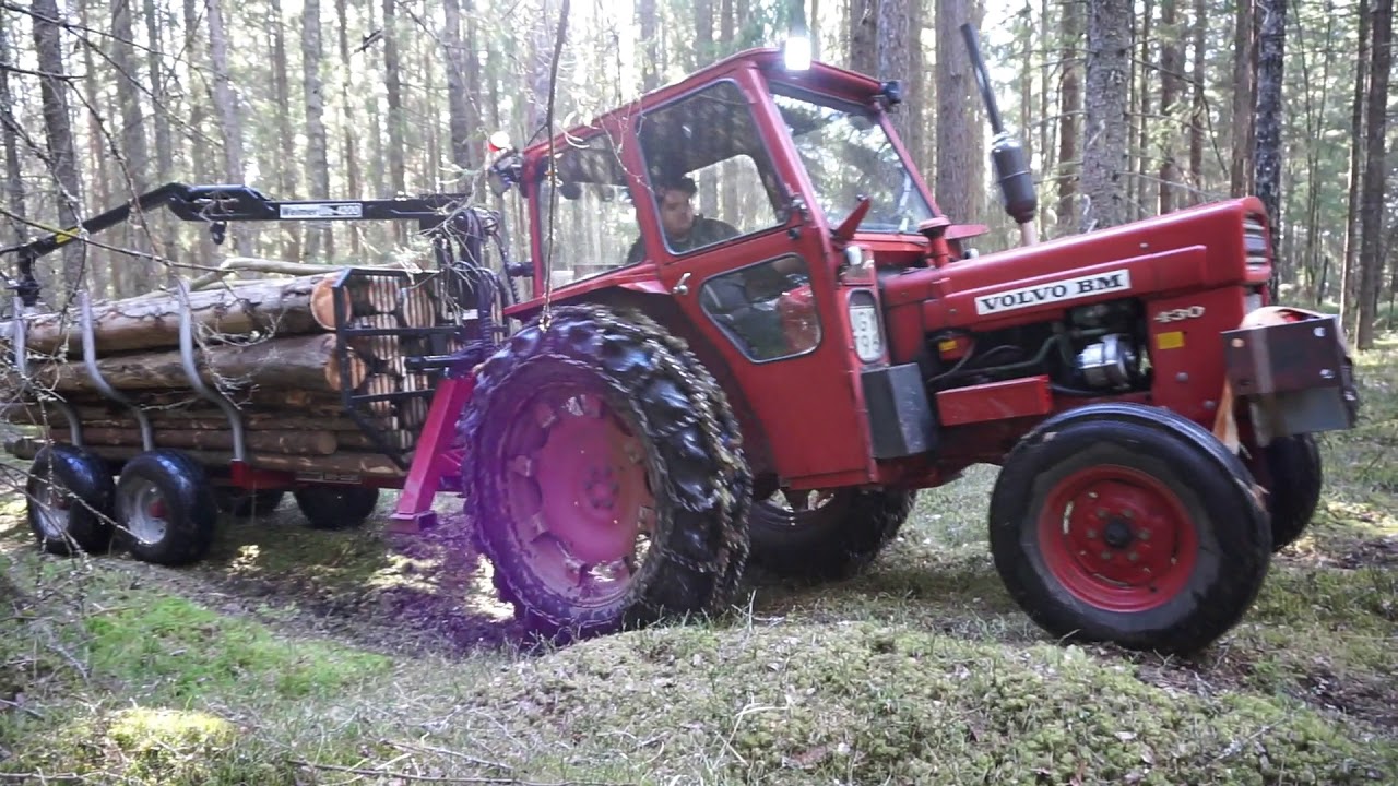Volvo bm430 weimer skogsvagn och buster 320 turbo