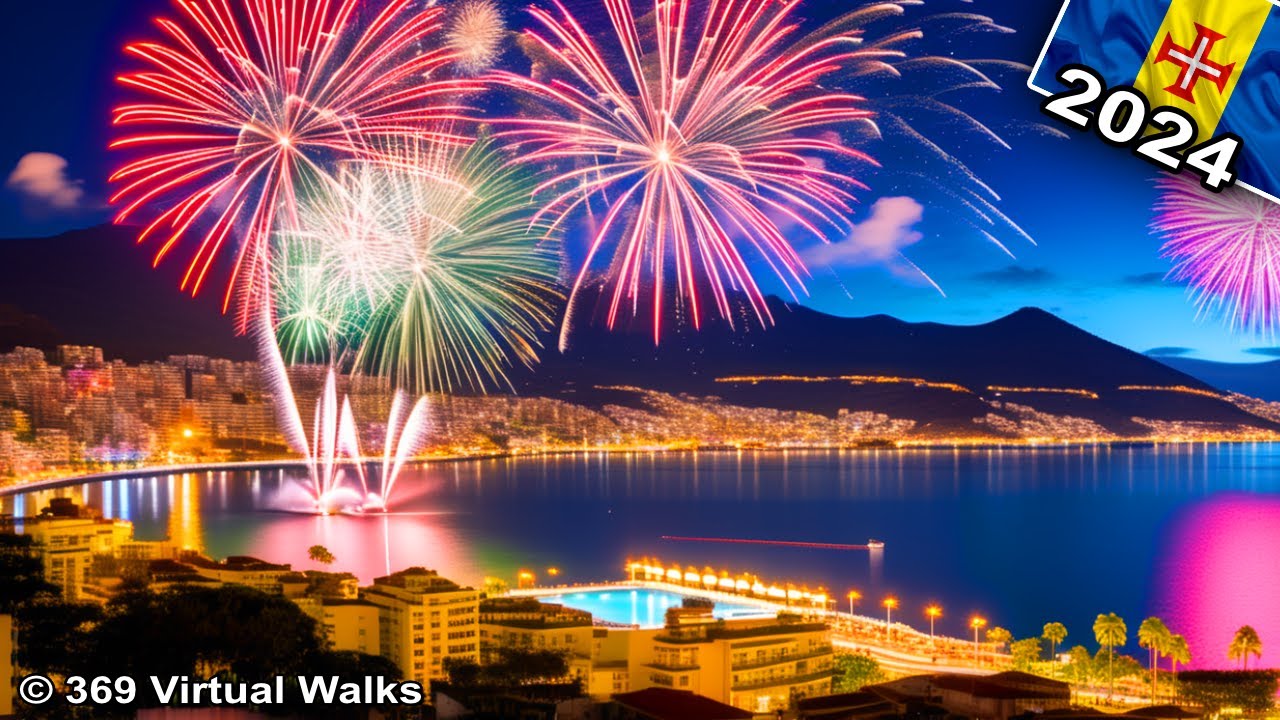 🔴 Live NEW YEAR'S EVE 2023 & Fireworks 2024 ✨MADEIRA - Funchal 🎆🎇