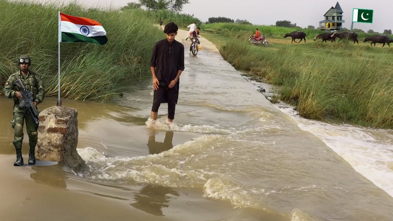 Pak Village Near Border Of India Pak #PindSakmal - Shakargarh