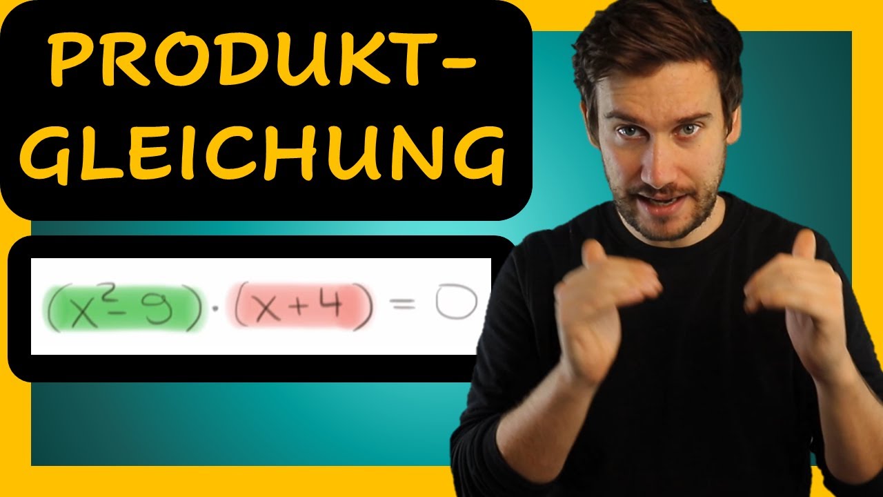 Produktgleichungen lösen | Satz vom Nullprodukt lösen (Erklärung und Beispiele)