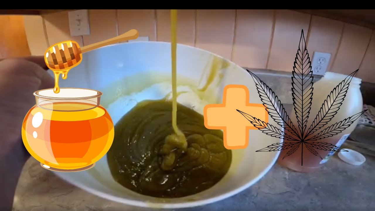Marijuana infused honey DIY