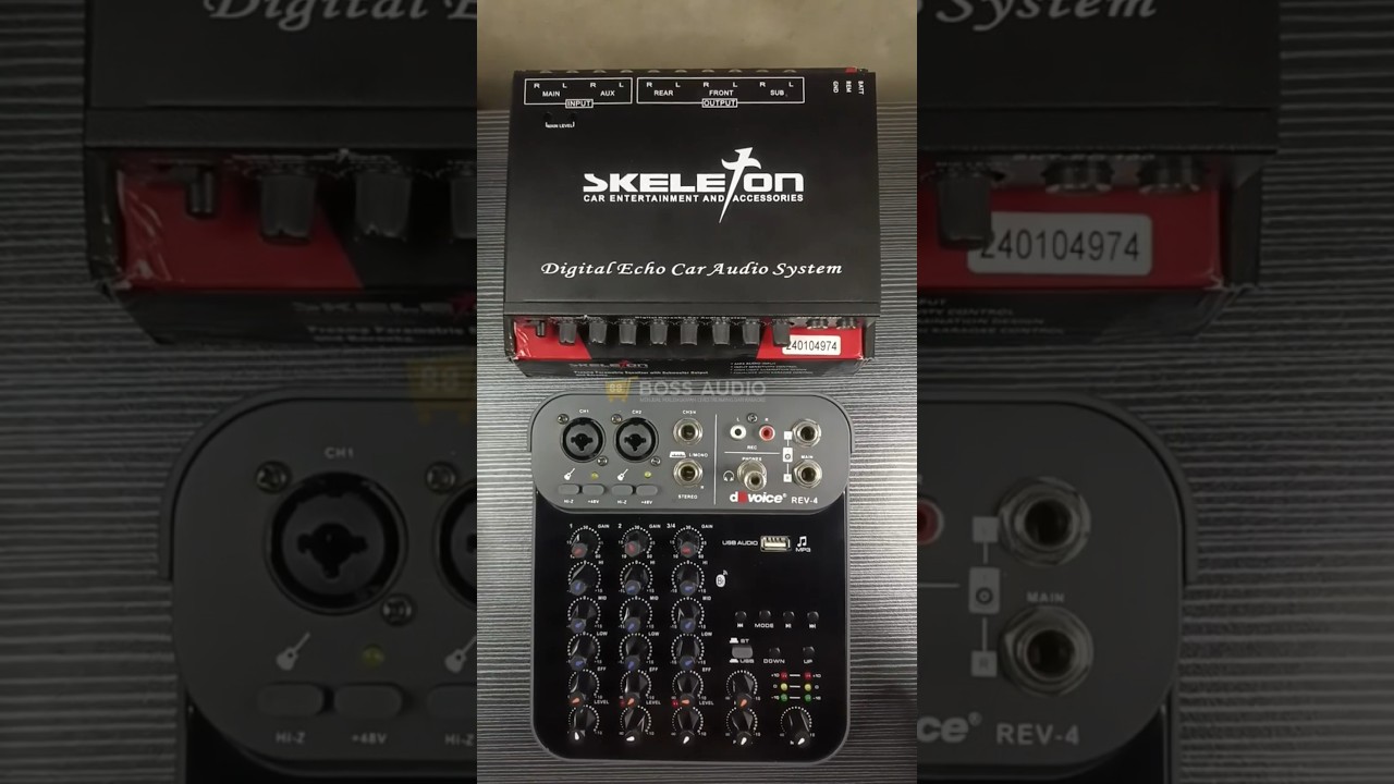 Tutorial Pemasangan Parametrik Equaliser Ke Mixer