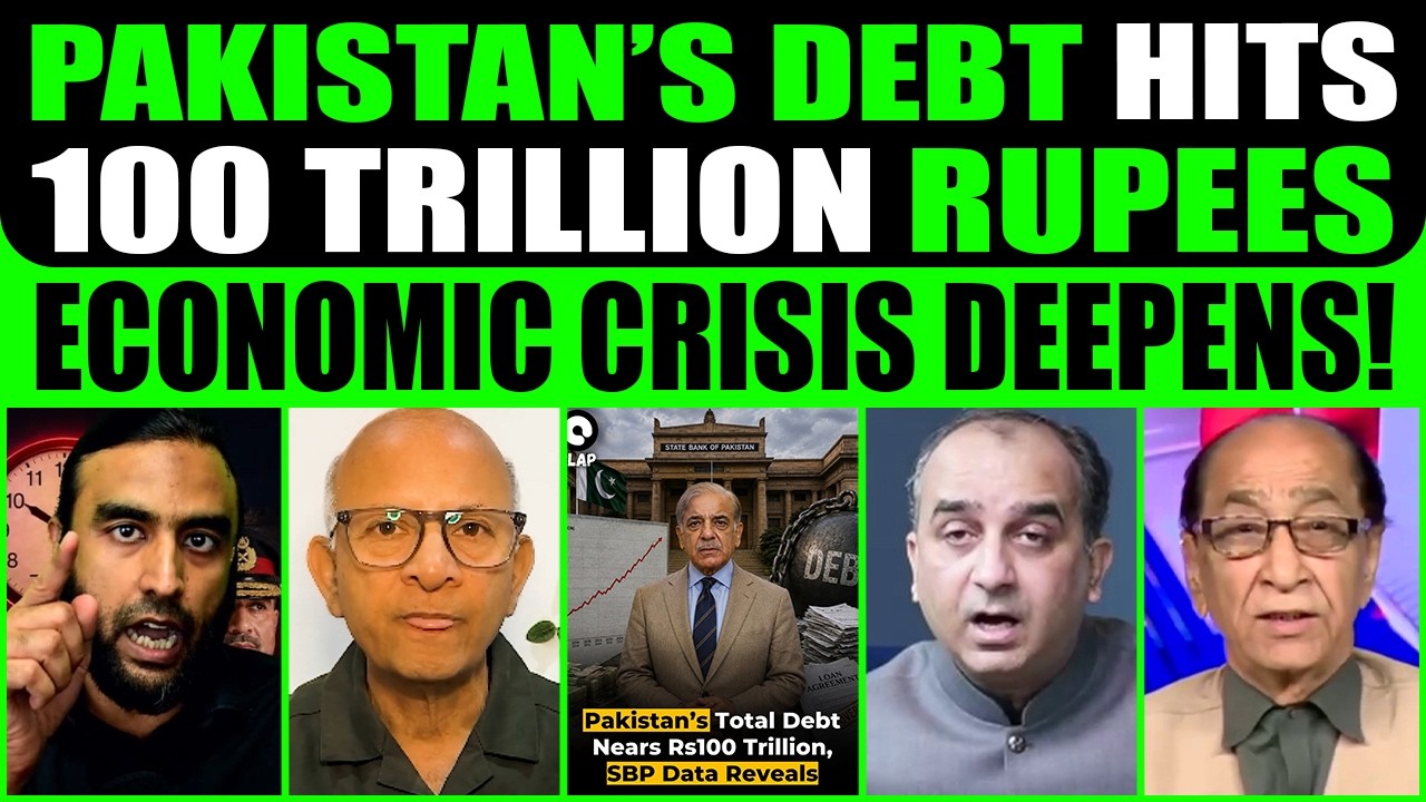 PAKISTAN&rsquo;S DEBT HITS RS100 TRILLION &mdash; ECONOMIC CRISIS DEEPENS!