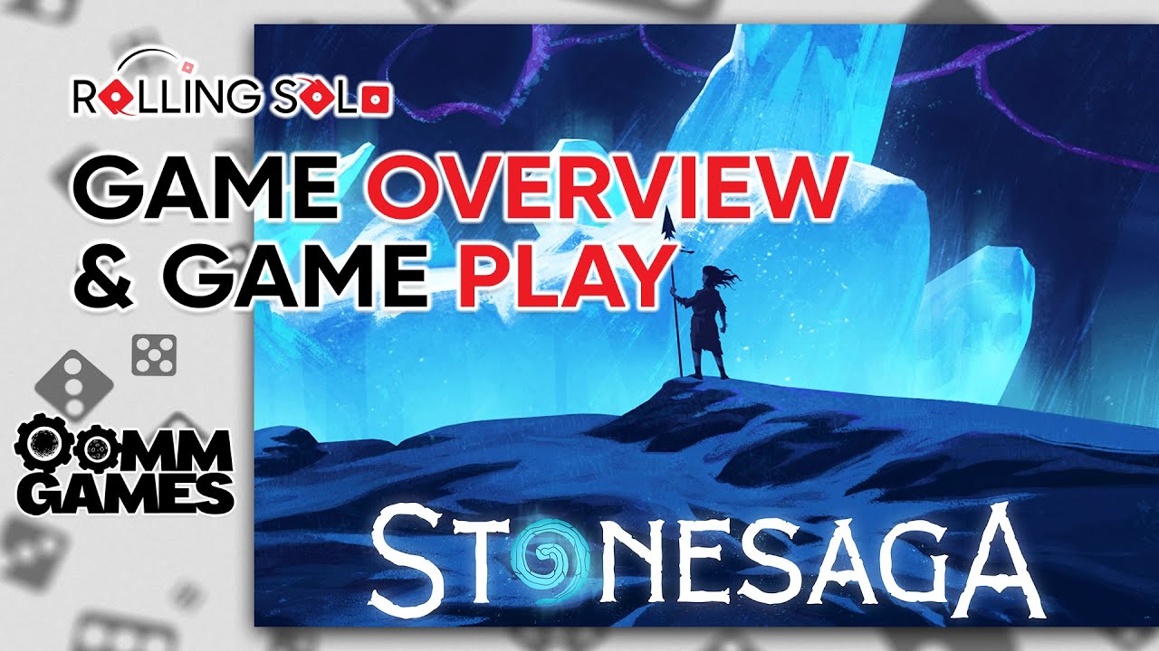 Stonesaga | Solo Playthrough | Game Overview & Gameplay