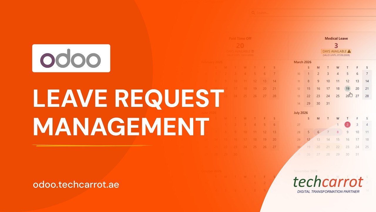 Simplify Leave Management with Odoo