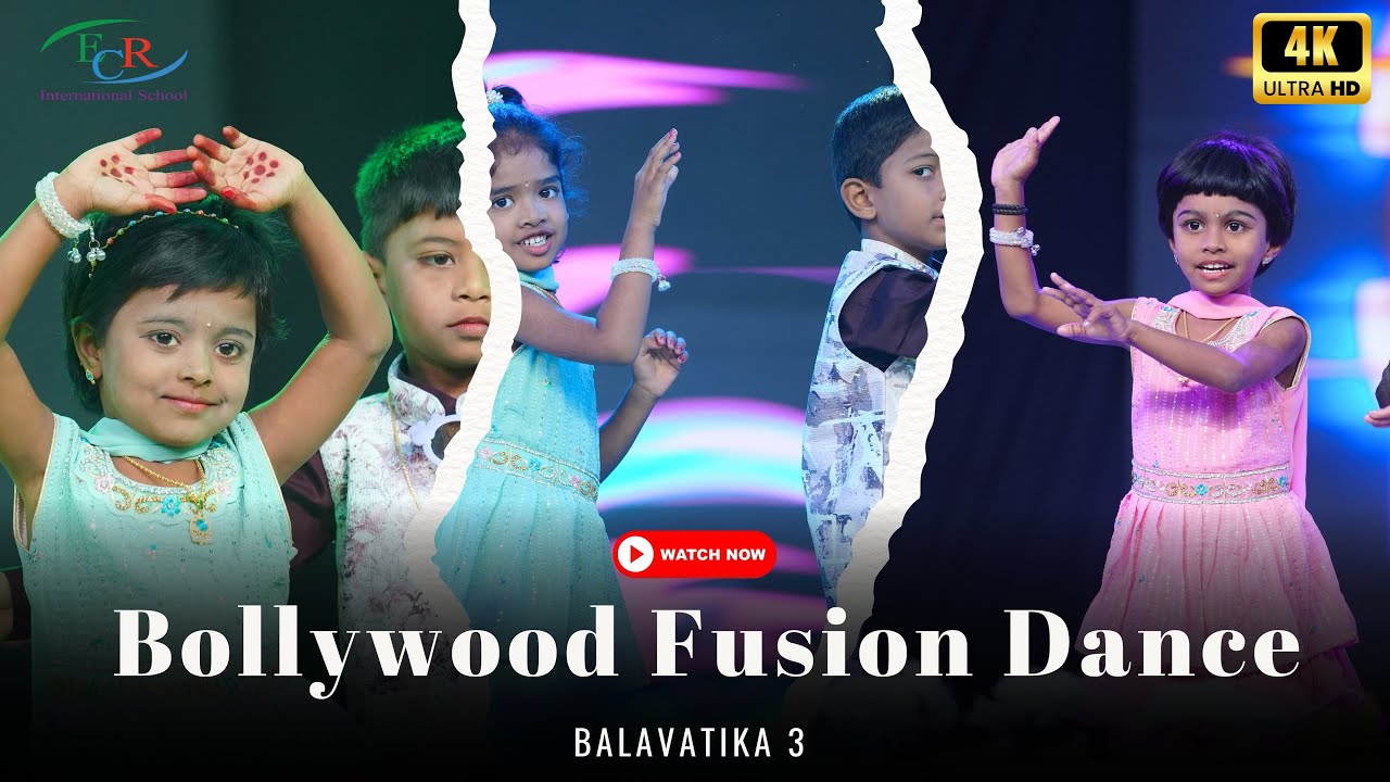 Bollywood Fusion Dance💃🕺|| UKG || Enthusia 26 Annual Day Celebrations || ECR School Kaniyamoor