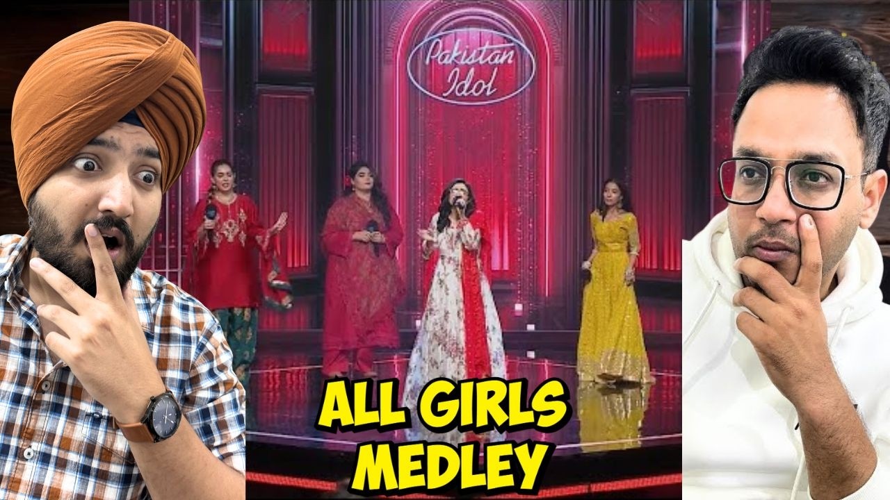 Pakistan Idol Episode 15 | All Girls Medley ❤️🔥 | Gala Round 2025 | ReelSense Reaction