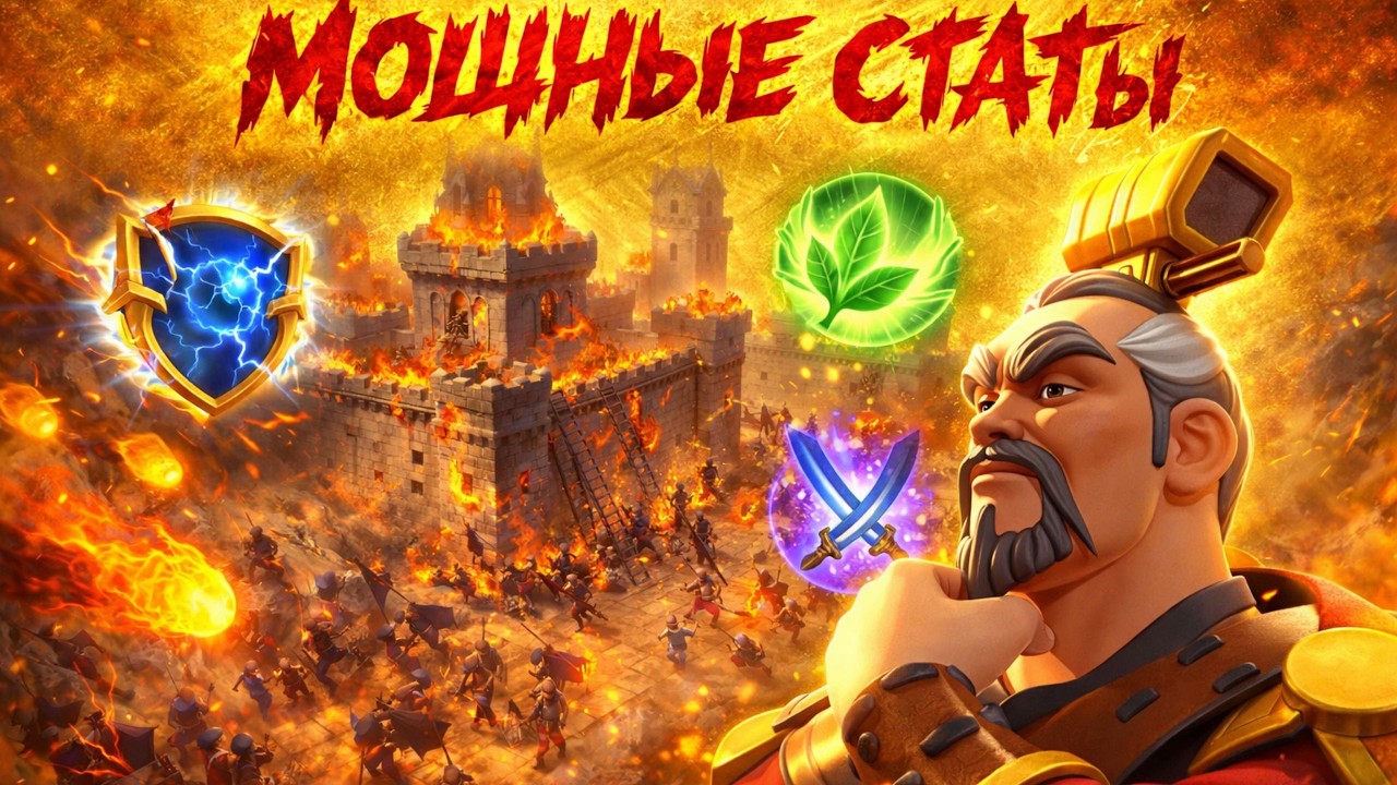 ⚔️ЭТИ НАВЫКИ ПОМОШНИКА ЗАРЕШАЮТ НА КВК⚔️ОСАДА ОРЛЕАНА ЧТО ВЫБРАТЬ?⚔️RISE OF KINGDOMS⚔️