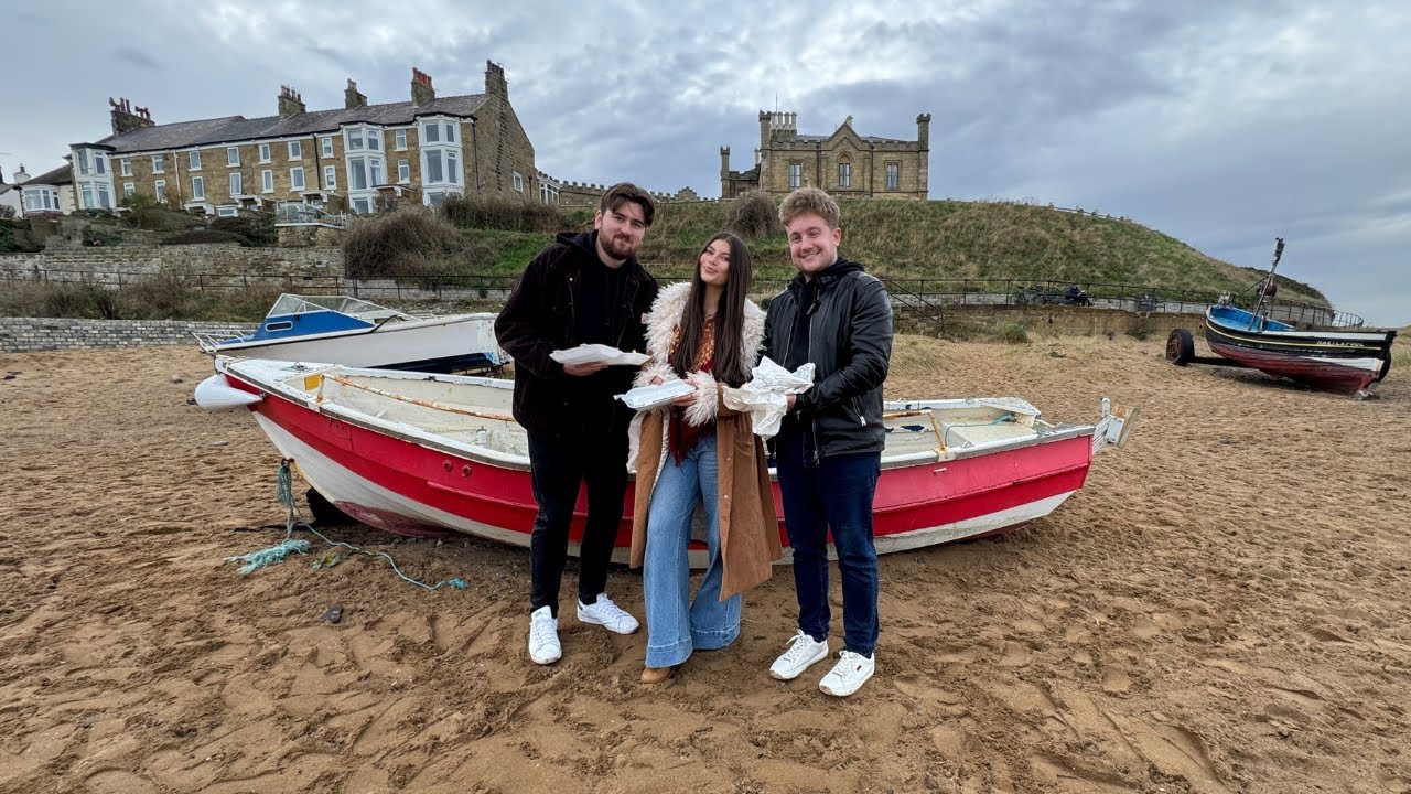 From the Desert to the Beach! Smith & Liddle discuss 'Songs For The Desert' on Marske Beach.