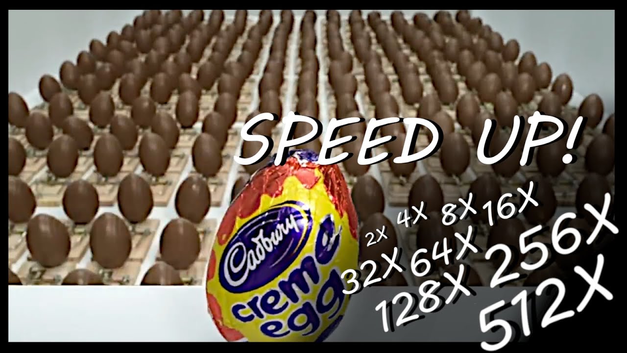 (ALL) Cadbury's Creme Egg - Here Today, Goo Tomorrow [2008,UK] SPEED UP🐆(2X,4X,8X,16X ... 512X!)