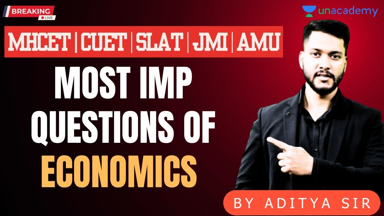 General Knowledge | All Important Questions of Economy | Law Entrance Exams| MHCET 2024 Preparations