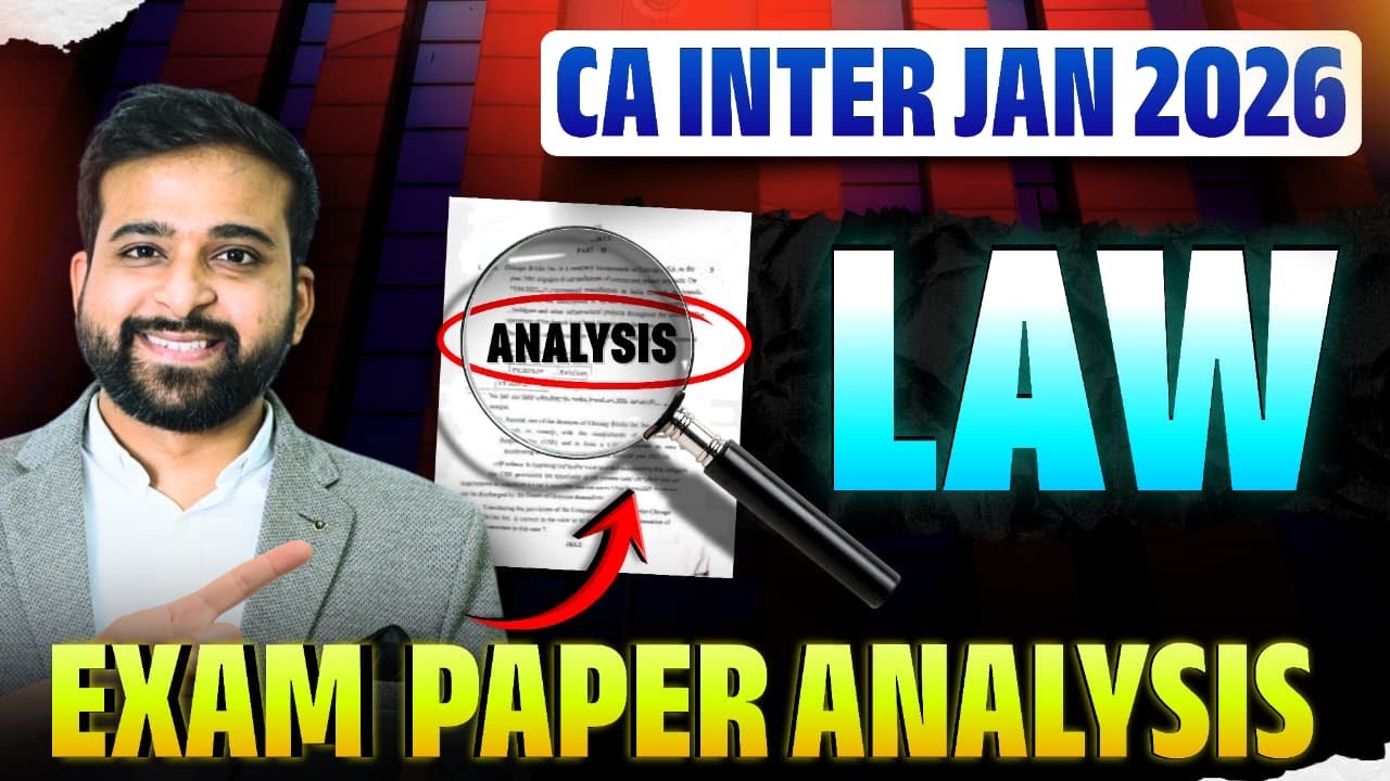 HONEST REVIEW | CA INTER LAW JAN 26 | LENGHTHY??