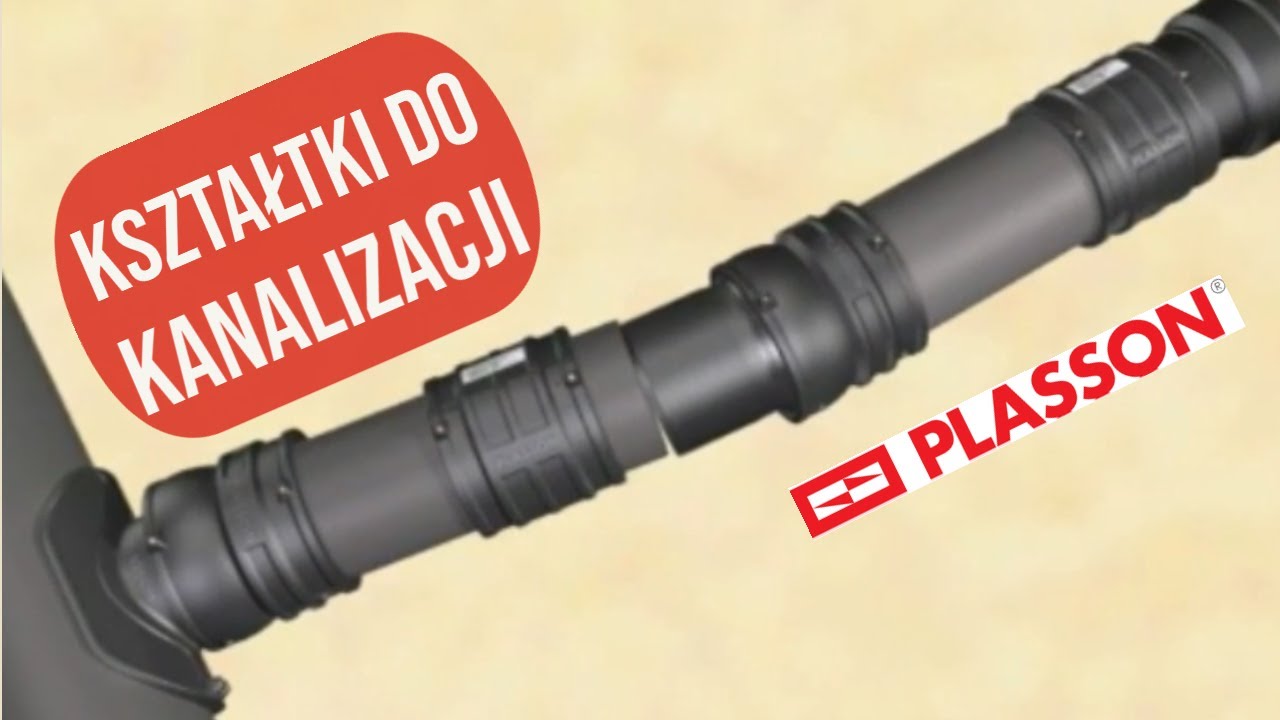 Kształtki do kanalizacji (Plasson)