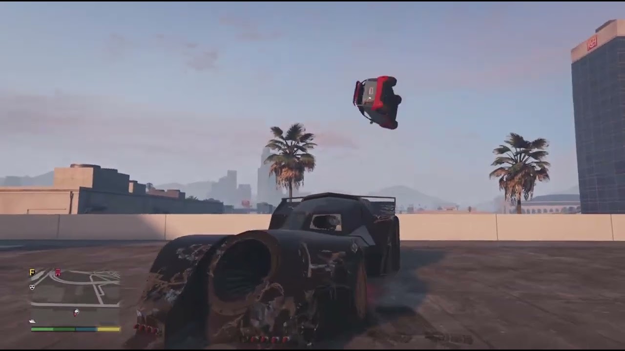 (GTA 5 FUNNY MOMENTS) Batmobiles and smart cars!