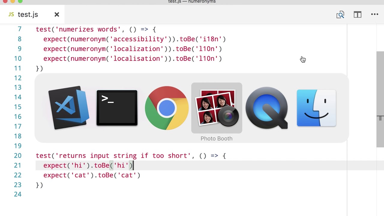 How I write node modules