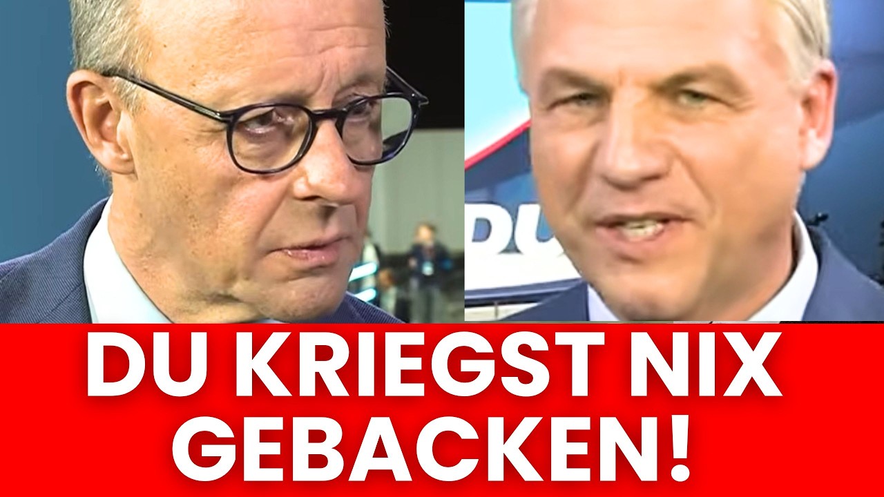 NEWCOMER ZERFETZT MERZ 🚨 UND LÄSST NICHT LOCKER!