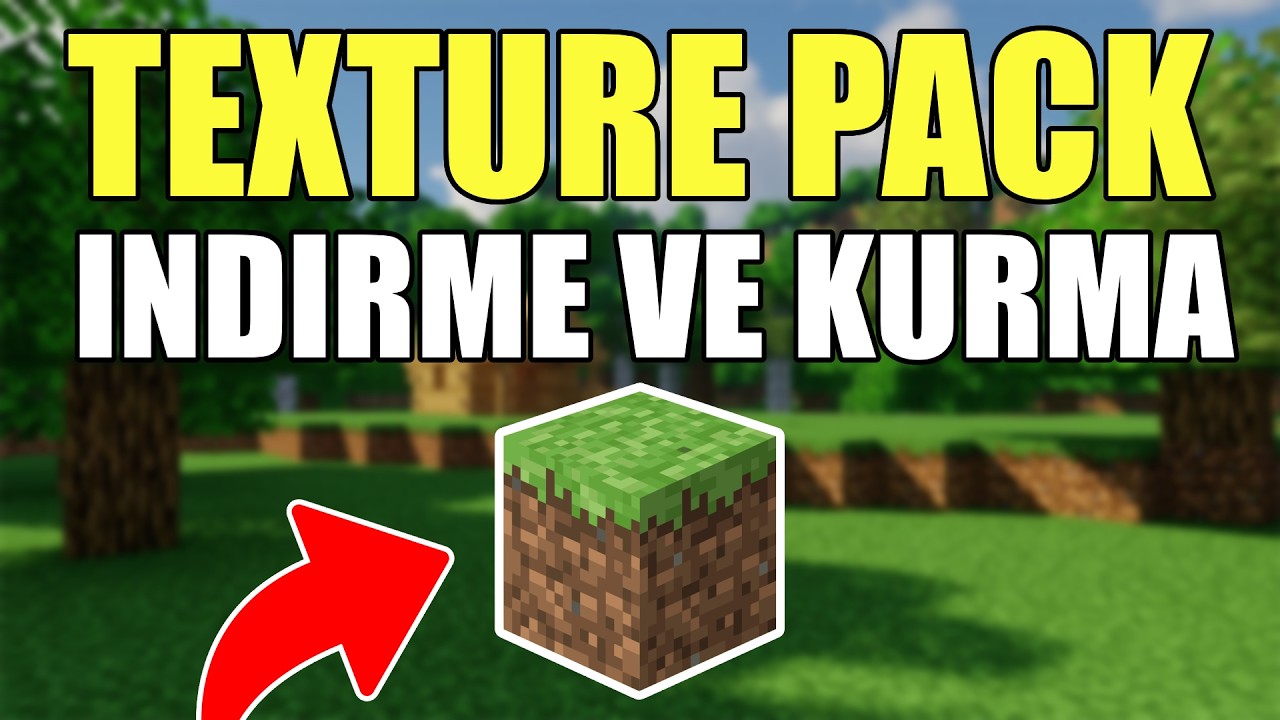 Minecraft Texture Pack Nasıl İndirilir | Minecraft Texture Pack İndirme ve Kurma