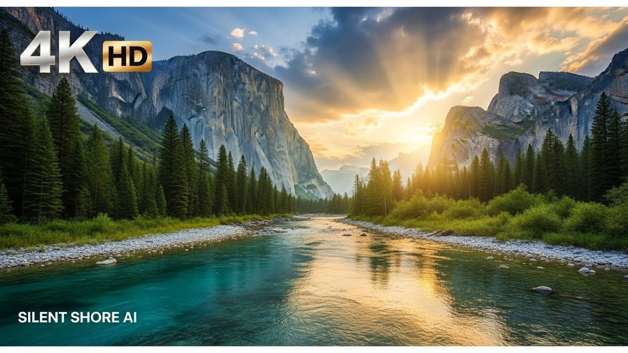 Stunning Nature Scenes Relaxing Video with Calming Music #viral