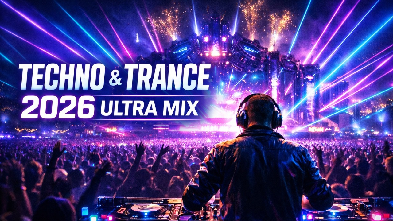 BEST OF TECHNO & TRANCE MIX 2026 🚀 | Ultra Dance Festival Energy
