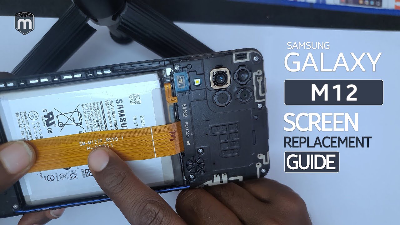 Samsung Galaxy M12 LCD Touch Screen Replacement Guide Repair  | A12 | F12  Afsomali.