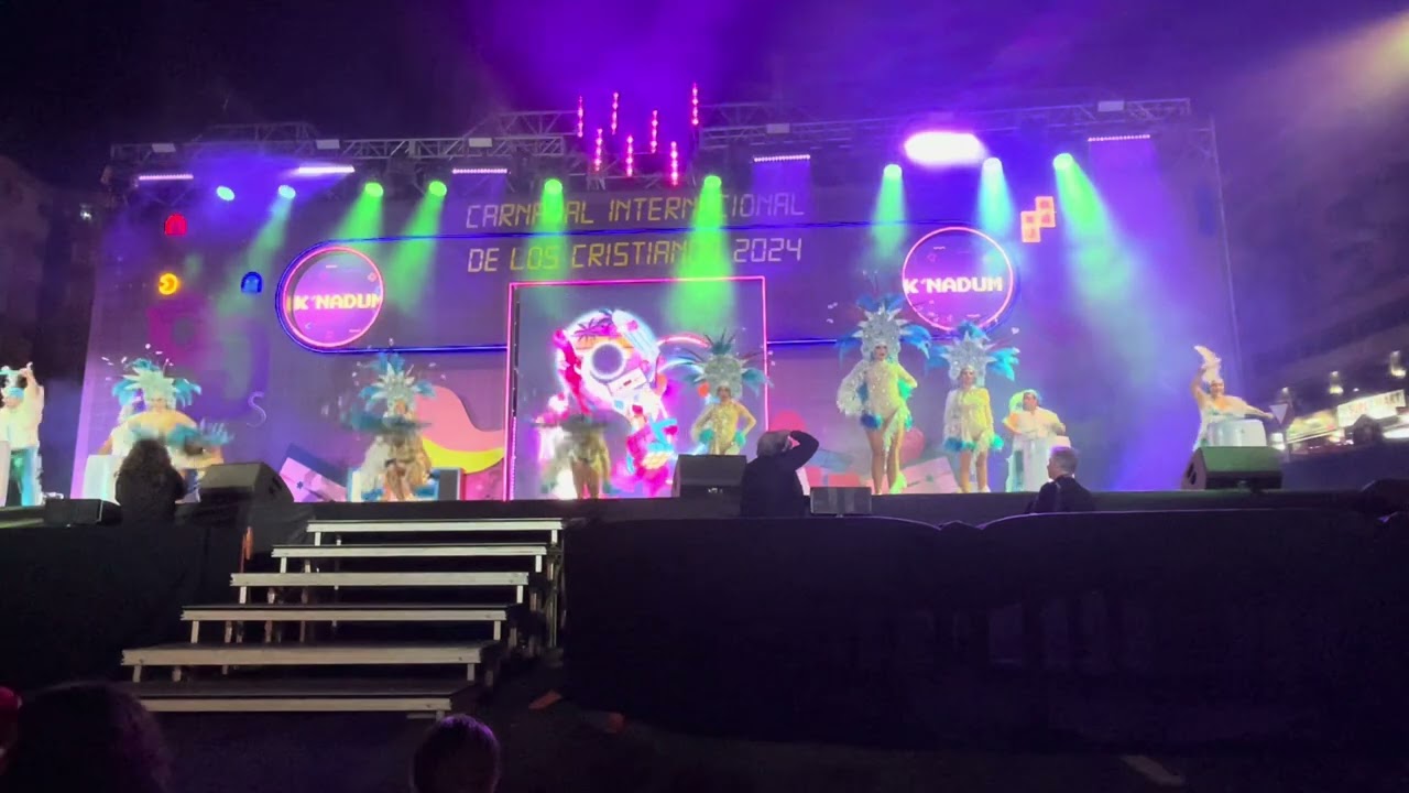 Video Completo de la actuación de La Comparsa K´nadum en el Concurso Comparsas Los Cristianos 2024