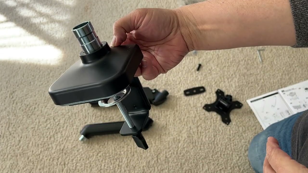 monTEK Monitor Arm - How to assemble and Quick Review
