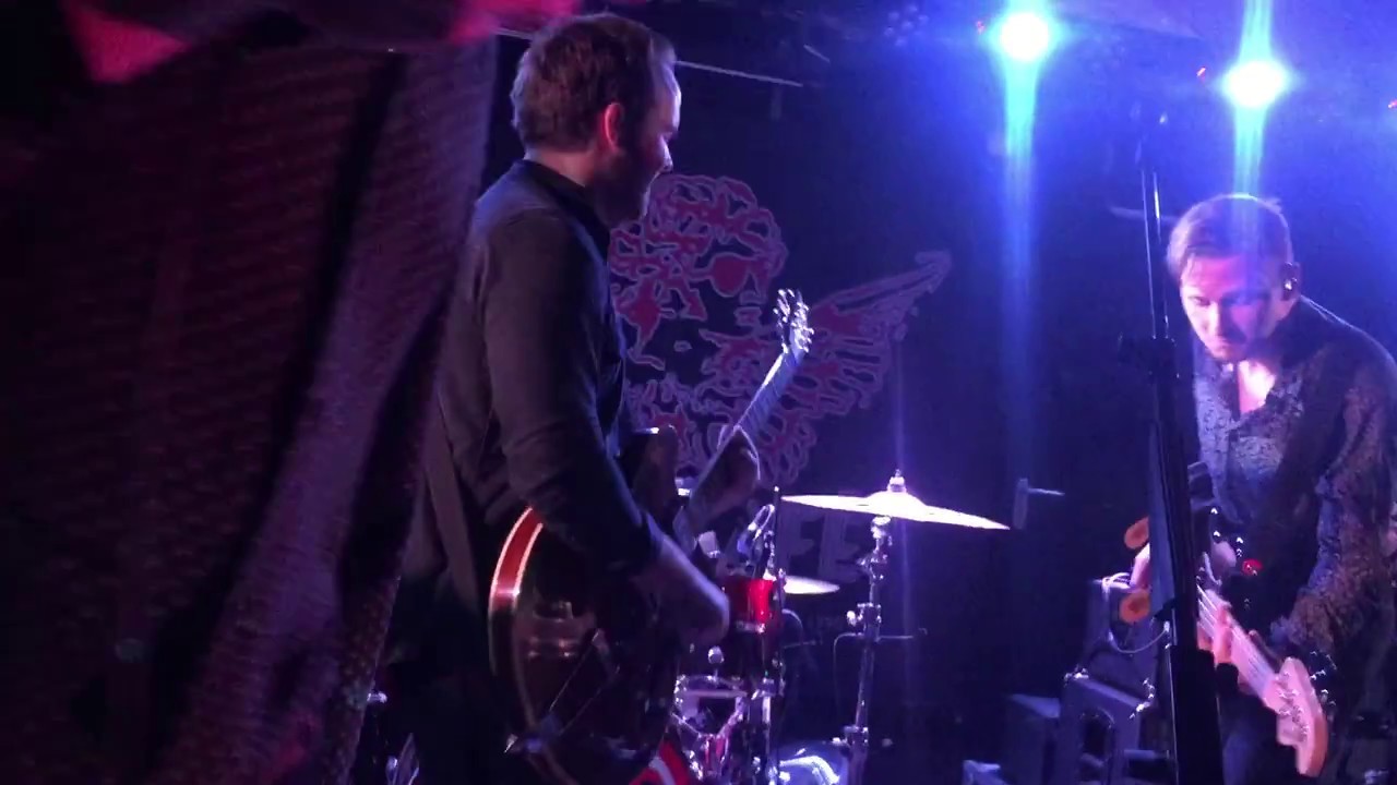 Circa Waves lets fan play Guitar on 'Fossils' at Prague.