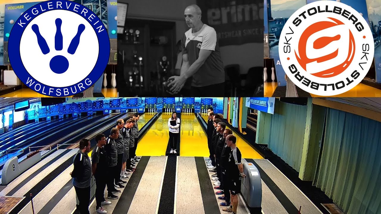 15.Spieltag KV Wolfsburg - SKV 9Pins Stolberg 2.Bundesliga Ost Männer