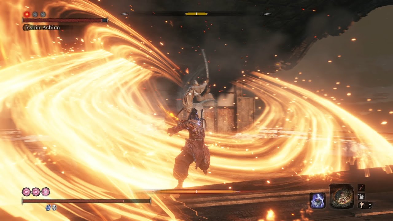 Sekiro Severance 1 03 Fire isshin Full Fight