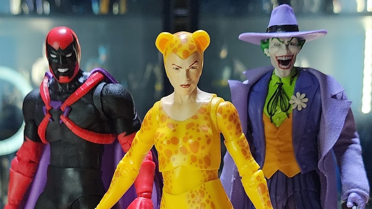 McFarlane Toys DC Multiverse Page Punchers Extant,Cheetah and The Joker #actionfigures 