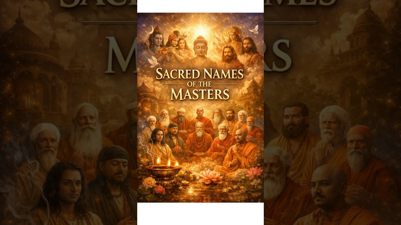 SACRED NAMES OF THE MASTERS - HOLY NAMES OF GOD
