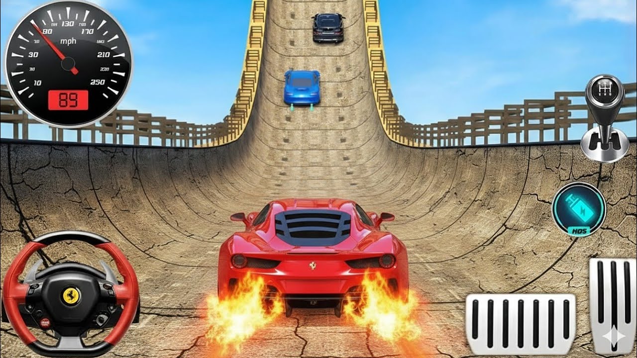 GT Car Stunt 3D: Car Driving - Impossible GT Car Stunt Racing 2026 - GT Car Stunt Master Gameplay