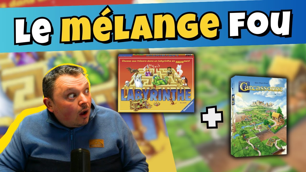 Carcassonne x Labyrinthe : Le Crossover le plus FOU de 2026 ! (Preview)