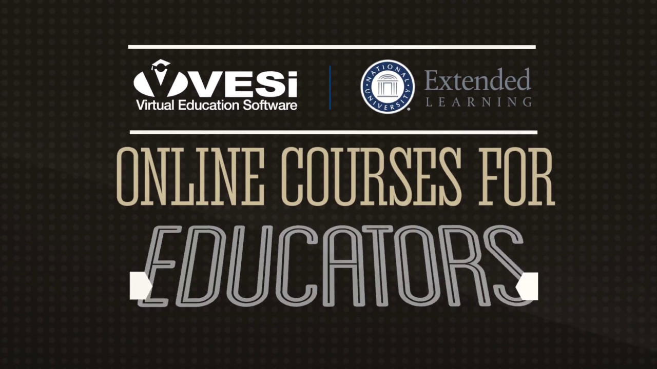 Online Continuing Education Courses through National University - VESi