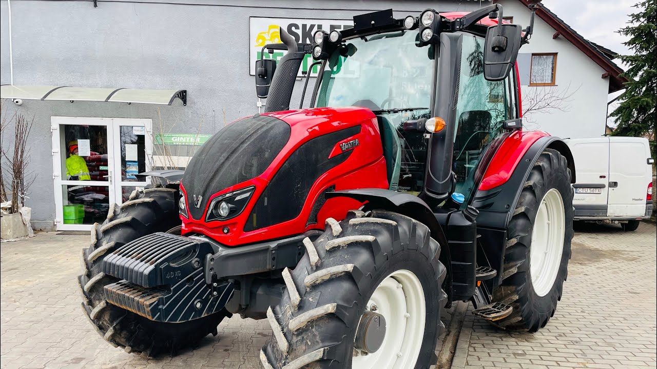 VALTRA N124, 2020 rok, 3400 mtg, jak nowa, 135KM, 4 cylindry, SPRZEDANA /review *PESTROL*