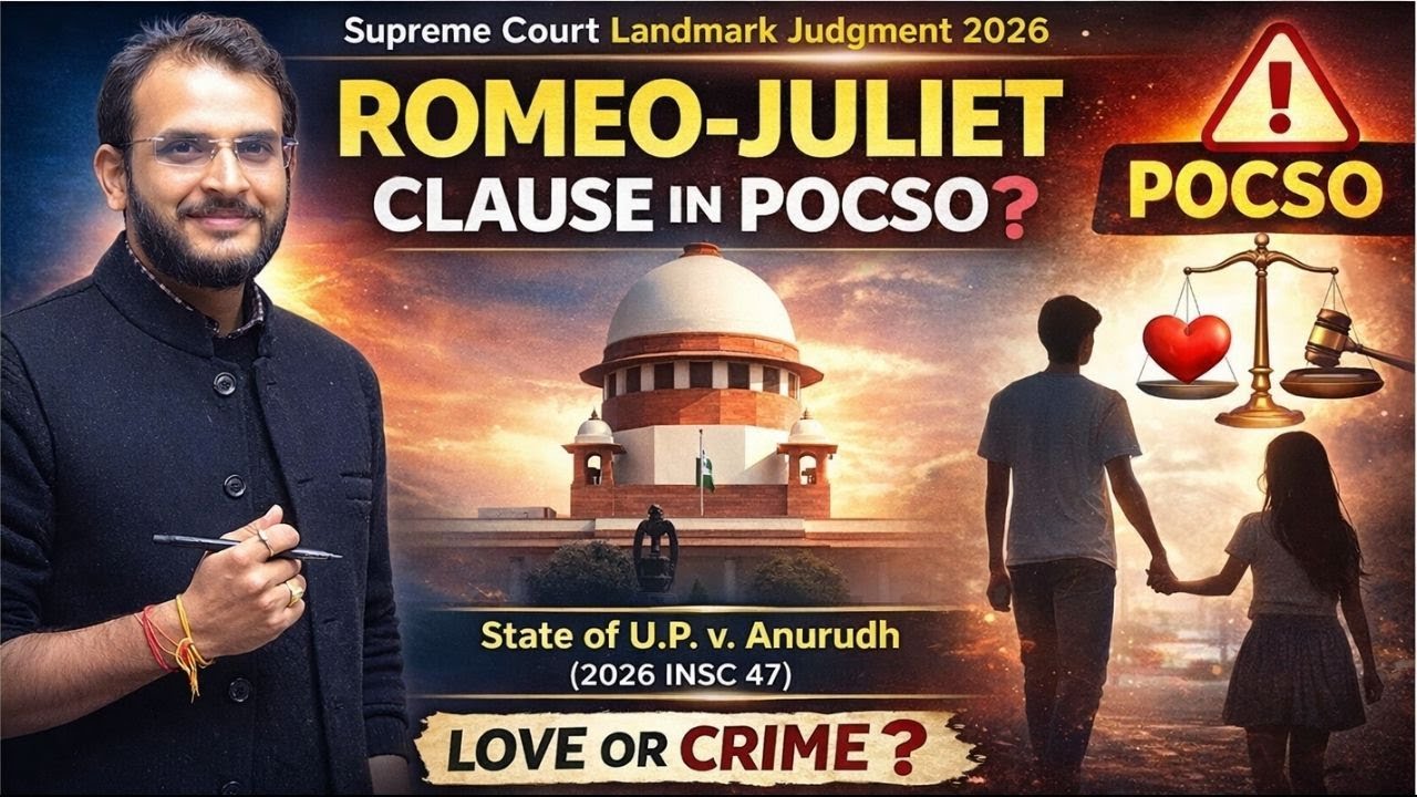 Romeo-Juliet Clause in POCSO? | क्या अब प्यार करना भी अपराध है? | @APLUSLAWACADEMY